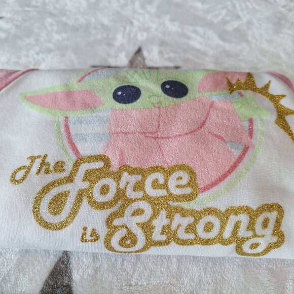 Licensed Star Wars "The Force is‎ Strong" Girl Set Toddler Hoodie Legging 3T - Picture 9 of 9